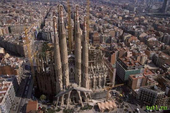 Барсело с высоты птичьего полета