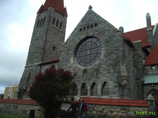 Древняя лютеранская церковь в Эспоо, Финляндия