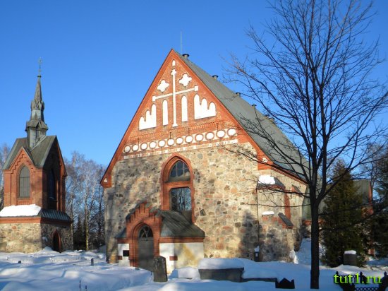 Церковь Святого Лаврентия в городе Вантаа, Финляндия