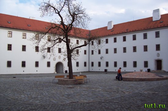 Замок Шпильберг в городе Брно, Чехия