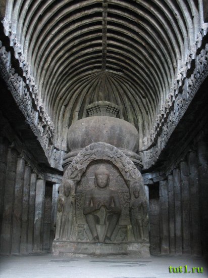 Индия - пещерные храмы Эллоры