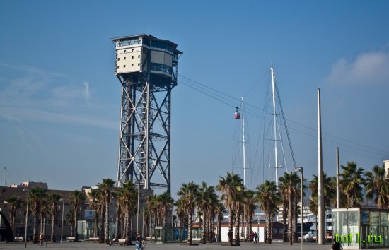 Барселона - башня Святого Себастьяна