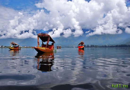 Город Сринагар — столица Джамму и Кашмир (Индия)