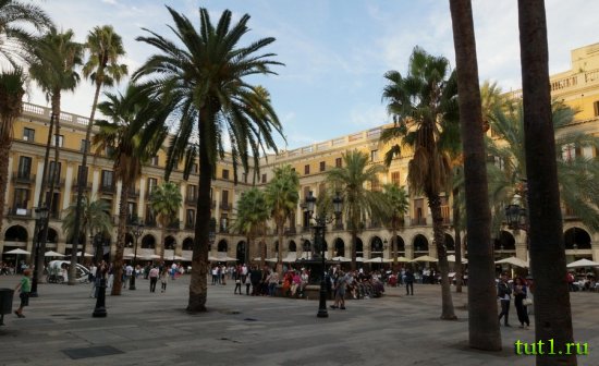 Plaza Real Королевская площадь - Барселона