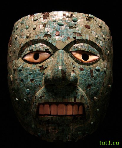 Британский музей - мозаика ацтеков