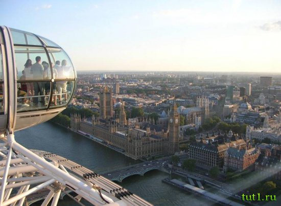 Англия - колесо обозрения
