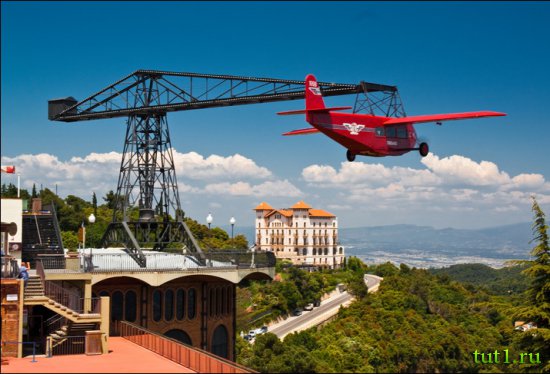 Парк развлечений Тибидабо - Самолетик Тибидабо