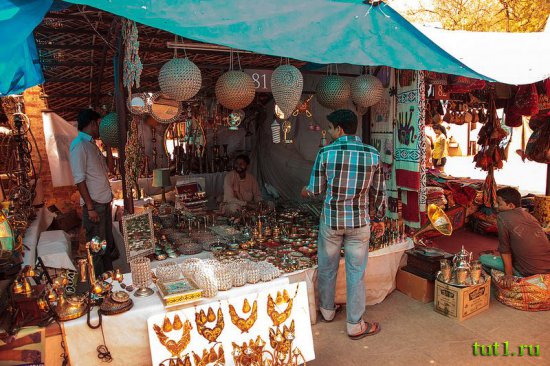 Базар Dilli Haat, Нью-Дели - Индия
