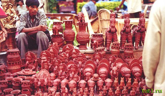 Базар Dilli Haat (Дилли Хаат), Нью-Дели — Индия