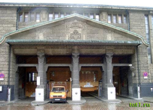 Гамбург - тоннель через Эльбу