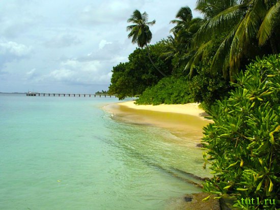 Мальдивв - остров Ган