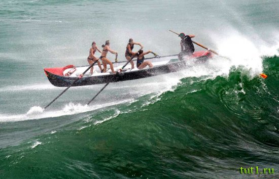 Новая Зеландия - соревнования спасателей-серферов