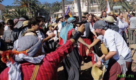 Майорка - инсценировка исторической битвы