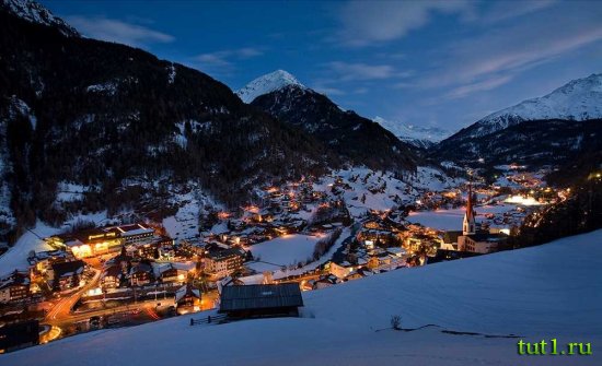 Австрия - горный городок
