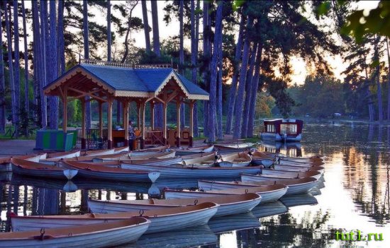 Булонский лес - лодочная станция