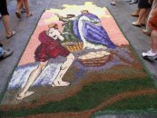 Италия, Спелло - цветочный ковер