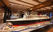 Международный морской музей - модель корабля из "лего"