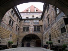 Замок Чески-Крумлов - третий двор